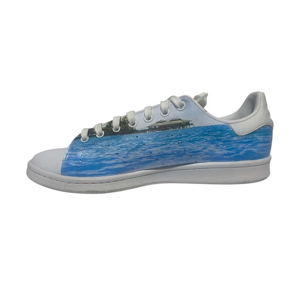 Adidas Stan Smith Custom Hand Painted Bored Ape Sneakers Size 9 Streetwear